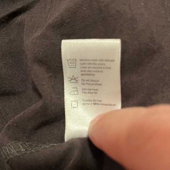 Chaser Starry Night Black With White Stars Tie Waist Sleeveless Tank Top. Medium - Picture 10 of 13